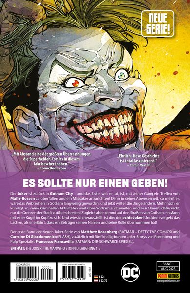 Produktbild: Der Joker: Der Mann, der nicht mehr lacht