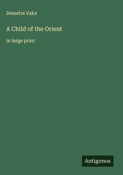 Produktbild: A Child of the Orient