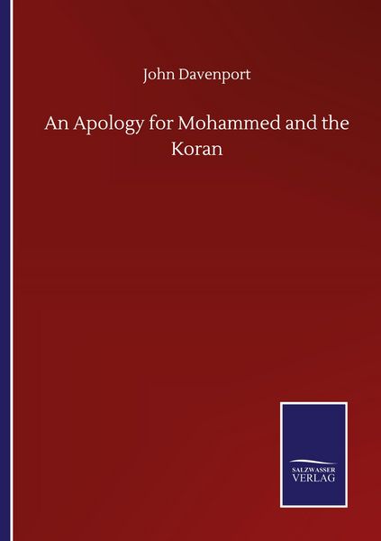 Produktbild: An Apology for Mohammed and the Koran