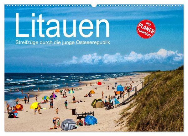 Produktbild: Litauen - Streifz&uuml;ge durch die junge Ostseerepublik (Wandkalender 2026 DIN A2 quer), CALVENDO Monatskalender