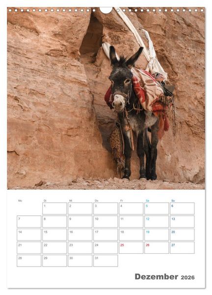 Produktbild: Jordanien ein Schatz im Orient (Wandkalender 2026 DIN A3 hoch), CALVENDO Monatskalender