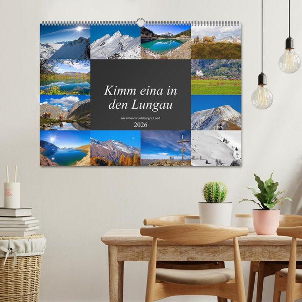 Produktbild: Kimm eina in den Lungau (Wandkalender 2026 DIN A2 quer), CALVENDO Monatskalender
