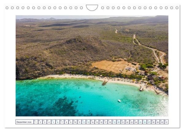 Produktbild: Strand und Meer auf Cura&ccedil;ao (Wandkalender 2026 DIN A4 quer), CALVENDO Monatskalender