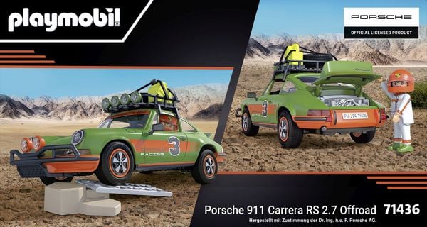 Produktbild: PLAYMOBIL 71436 Porsche 911 Carrera RS 2.7 Offroad