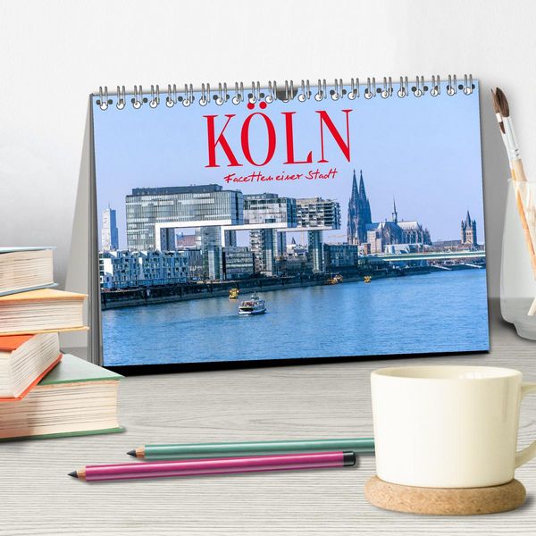 Produktbild: K&ouml;ln - Facetten einer Stadt (Tischkalender 2026 DIN A5 quer), CALVENDO Monatskalender