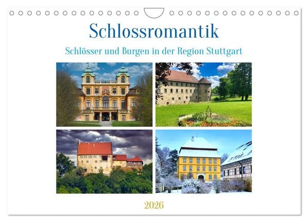 Produktbild: Schlossromantik (Wandkalender 2026 DIN A4 quer), CALVENDO Monatskalender