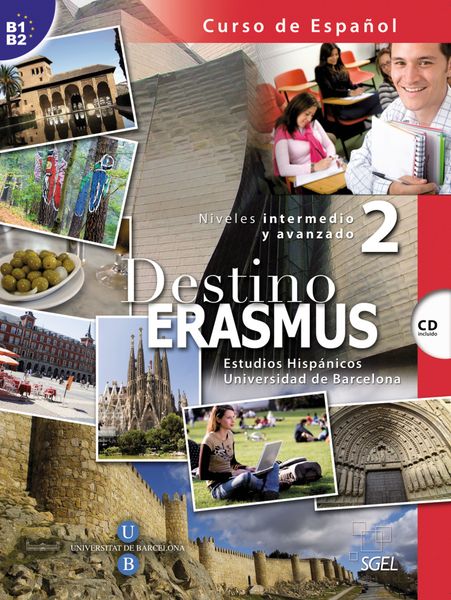 Produktbild: Destino ERASMUS 2 &ndash; Nivel intermedio y avanzado
