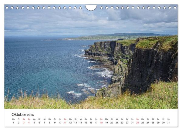 Produktbild: Irland wie gemalt (Wandkalender 2026 DIN A4 quer), CALVENDO Monatskalender
