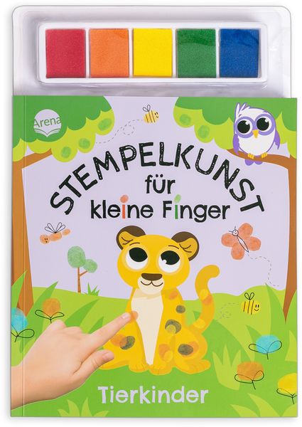 Produktbild: Stempelkunst f&uuml;r kleine Finger. Tierkinder