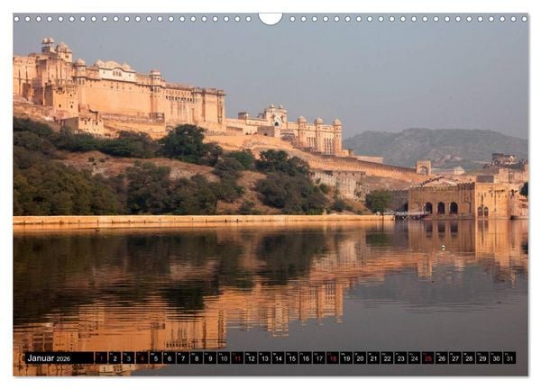Produktbild: Indien - Rajasthan (Wandkalender 2026 DIN A3 quer), CALVENDO Monatskalender