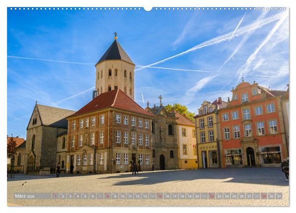 Produktbild: Ein Blick auf Paderborn (hochwertiger Premium Wandkalender 2026 DIN A2 quer), Kunstdruck in Hochglanz