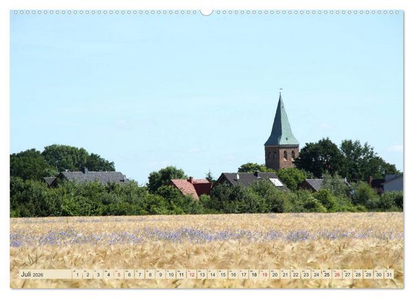 Produktbild: Hannoversches Wendland Vertr&auml;umtes Landleben (hochwertiger Premium Wandkalender 2026 DIN A2 quer), Kunstdruck in Hochglanz