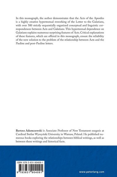 Produktbild: The Acts of the Apostles