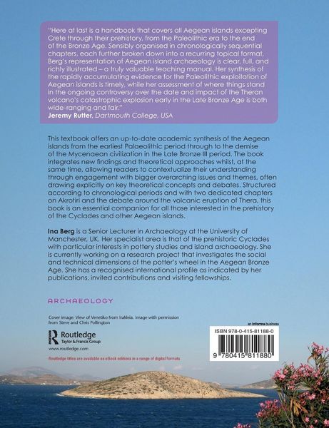 Produktbild: The Cycladic and Aegean Islands in Prehistory