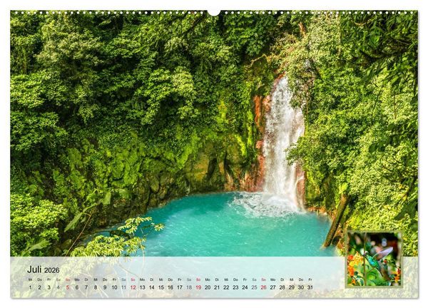 Produktbild: Costa Rica Dreams Tropische Naturwunder (Wandkalender 2026 DIN A2 quer), CALVENDO Monatskalender
