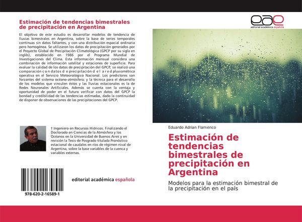 Produktbild: Estimaci&oacute;n de tendencias bimestrales de precipitaci&oacute;n en Argentina