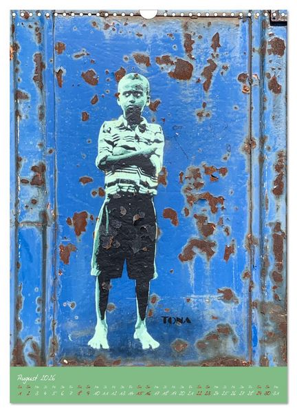 Produktbild: LOVE HAMBURG - STREET ART (Wandkalender 2026 DIN A3 hoch), CALVENDO Monatskalender
