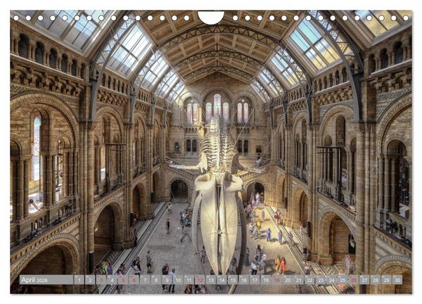 Produktbild: London Sehensw&uuml;rdigkeiten (Wandkalender 2026 DIN A4 quer), CALVENDO Monatskalender