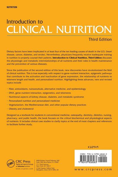 Produktbild: Introduction to Clinical Nutrition