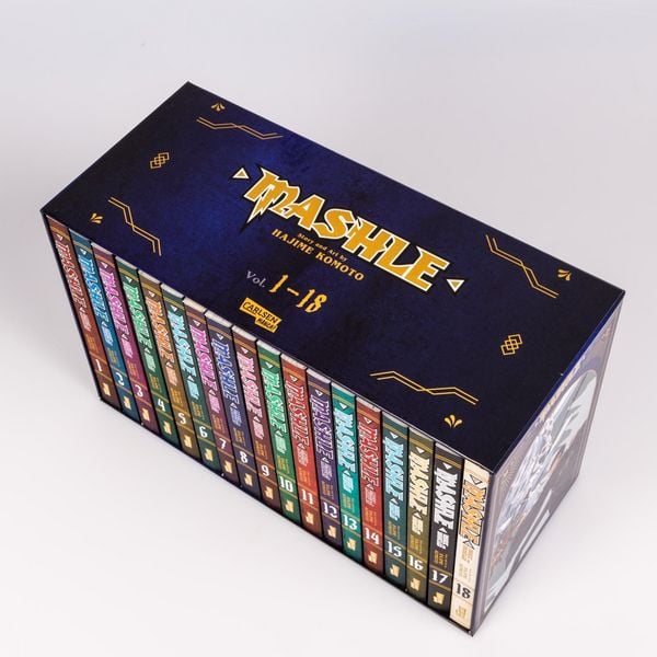Produktbild: Mashle: Magic and Muscles Sammelschuber (inklusive Band 1-18)