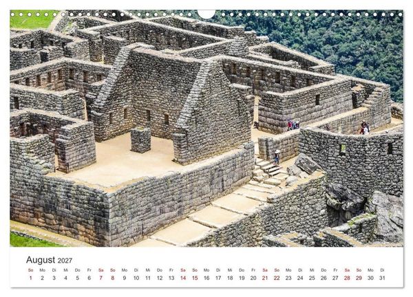 Produktbild: Macchu Picchu (Wandkalender 2027 DIN A3 quer), CALVENDO Monatskalender