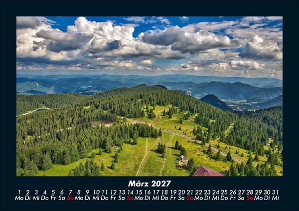 Produktbild: Landschaftskalender 2027 Fotokalender DIN A5