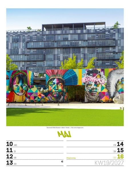 Produktbild: Street Art Wochenplaner Kalender 2027