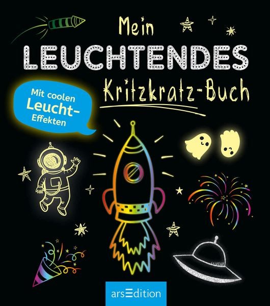 Produktbild: Mein leuchtendes Kritzkratz-Buch