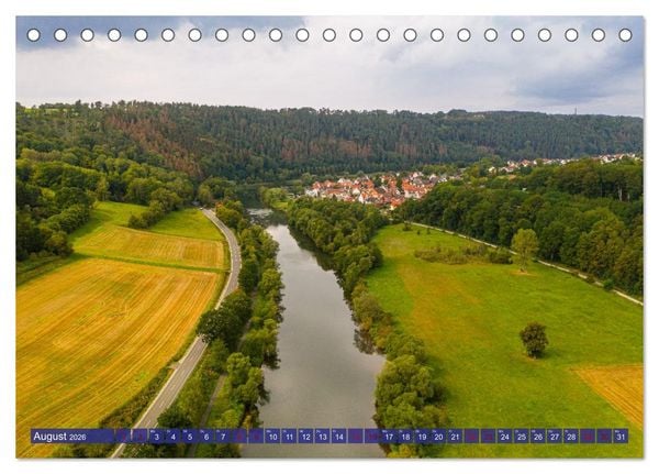 Produktbild: Die Fulda (Tischkalender 2026 DIN A5 quer), CALVENDO Monatskalender