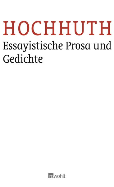 Produktbild: Essayistische Prosa und Gedichte