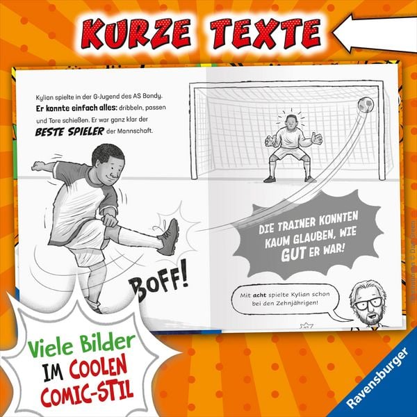 Produktbild: Fu&szlig;ball-Stars - Alles &uuml;ber Mbapp&eacute;. Vom Fu&szlig;ball-Talent zum Megastar