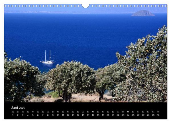 Produktbild: Dodekanes - Impressionen aus Kos, Kalymnos und Nisyros (Wandkalender 2026 DIN A3 quer), CALVENDO Monatskalender
