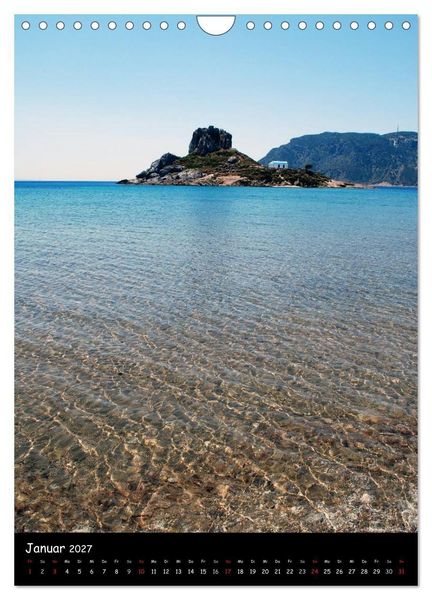 Produktbild: Griechenland - Insel Kos (Wandkalender 2027 DIN A4 hoch), CALVENDO Monatskalender