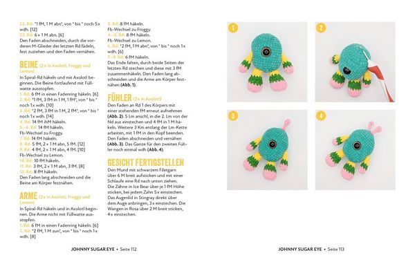 Produktbild: Die flauschigen Monster-H&auml;kelbuddys