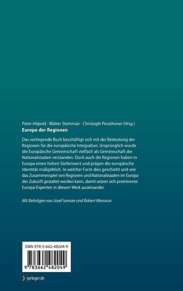 Produktbild: Europa der Regionen