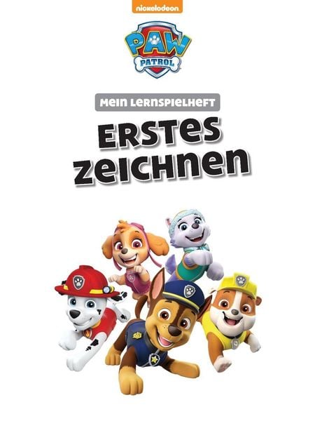 Produktbild: Mein Lernspielheft PAW Patrol Erstes Zeichnen