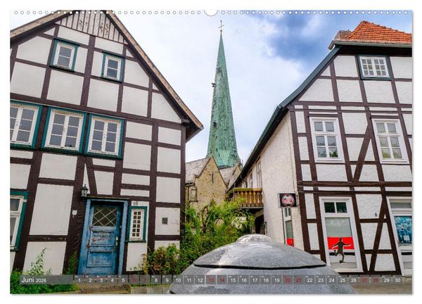 Produktbild: Ein Blick auf Delbr&uuml;ck (hochwertiger Premium Wandkalender 2026 DIN A2 quer), Kunstdruck in Hochglanz