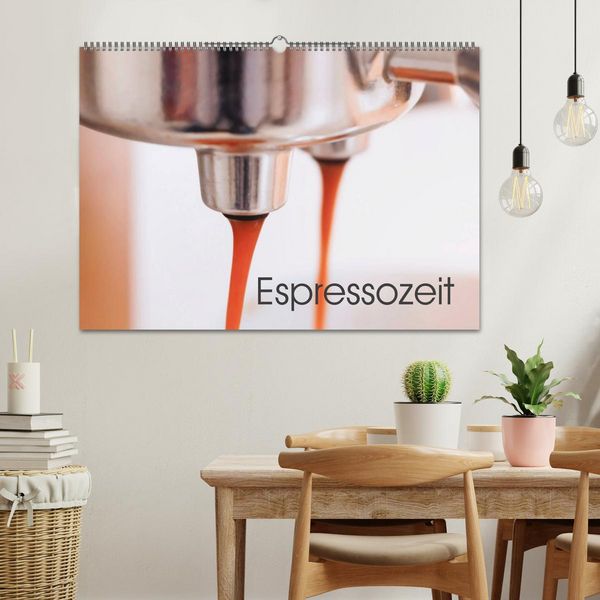 Produktbild: Espressozeit (Wandkalender 2026 DIN A2 quer), CALVENDO Monatskalender