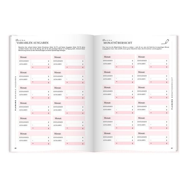 Produktbild: Women save Money | Haushalts- und Finanzplaner f&uuml;r Frauen inkl. Spar-Tipps und Spar Challenge f&uuml;r Einnahmen und Ausgaben | Rosa Budgetplaner f&uuml;r 1 Jahr