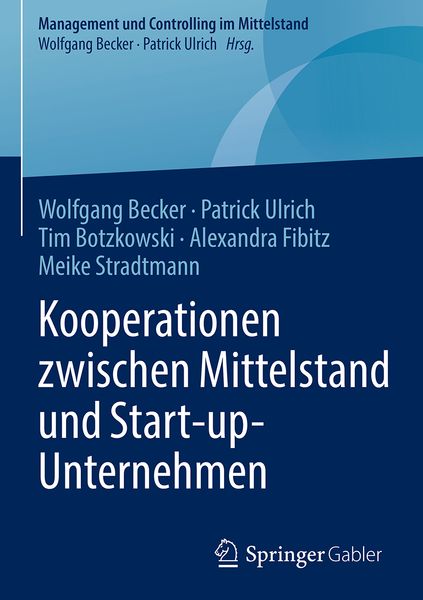 Produktbild: Kooperationen zwischen Mittelstand und Start-up-Unternehmen