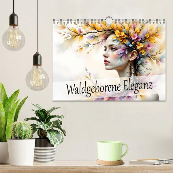 Produktbild: Waldgeborene Eleganz (Wandkalender 2026 DIN A4 quer), CALVENDO Monatskalender