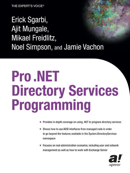 Produktbild: Pro .NET Directory Services Programming