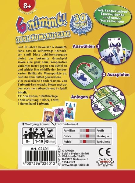 Produktbild: 6 nimmt! 30 Jahre-Edition