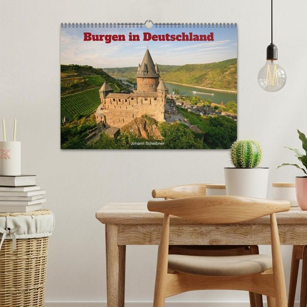 Produktbild: Burgen in Deutschland (Wandkalender 2026 DIN A3 quer), CALVENDO Monatskalender