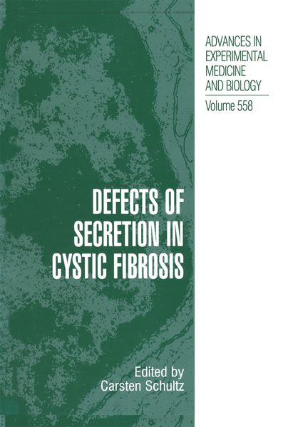 Produktbild: Defects of Secretion in Cystic Fibrosis