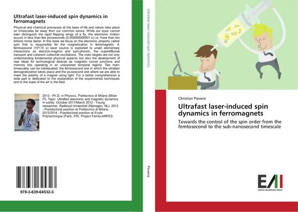 Produktbild: Ultrafast laser-induced spin dynamics in ferromagnets