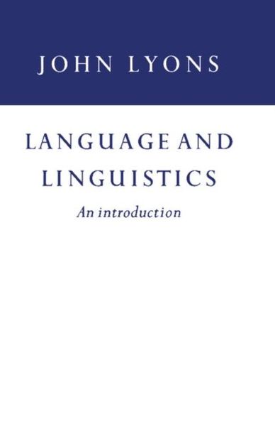 Produktbild: Language and Linguistics