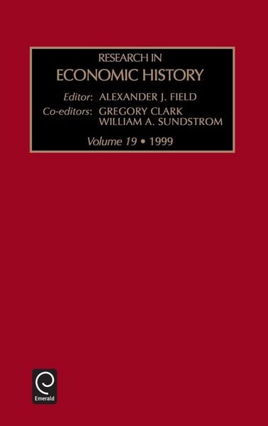 Produktbild: Research in Economic History