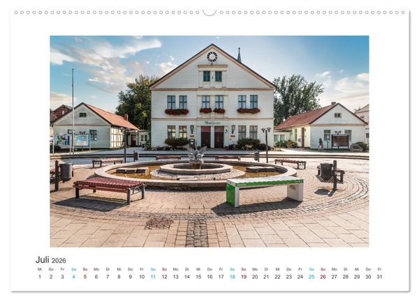 Produktbild: Arendsee in der Altmark (hochwertiger Premium Wandkalender 2026 DIN A2 quer), Kunstdruck in Hochglanz