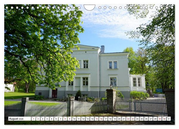 Produktbild: Traumland Estland - Erkundungen zwischen Saka und Narva (Wandkalender 2026 DIN A4 quer), CALVENDO Monatskalender